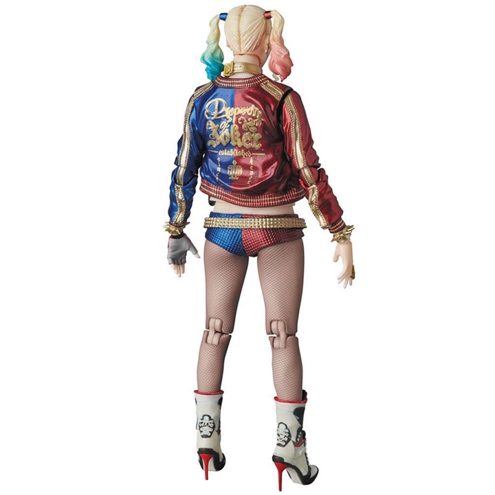 Фигурка MAFEX HARLEY QUINN окрашенная "ОТРЯД САМОУБИЙЦ" немасштабная ABS&ATBC-ПВХ