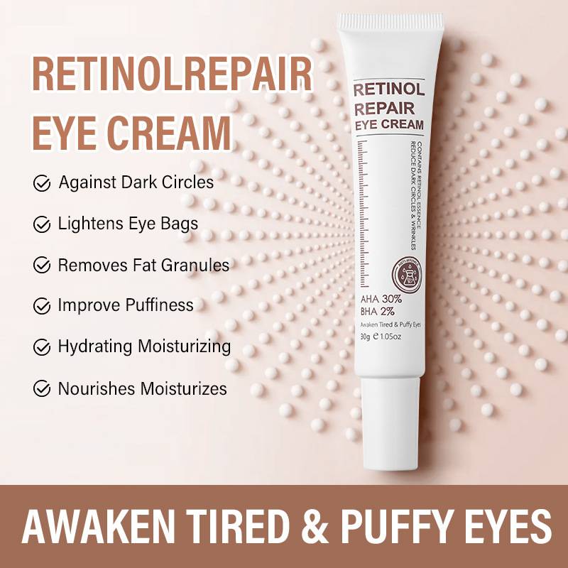 Крем для кожи вокруг глаз с ретинолом, увлажняющий, против морщин, подтягивающий, устраняющий темные круги, лосьон для кожи вокруг глаз