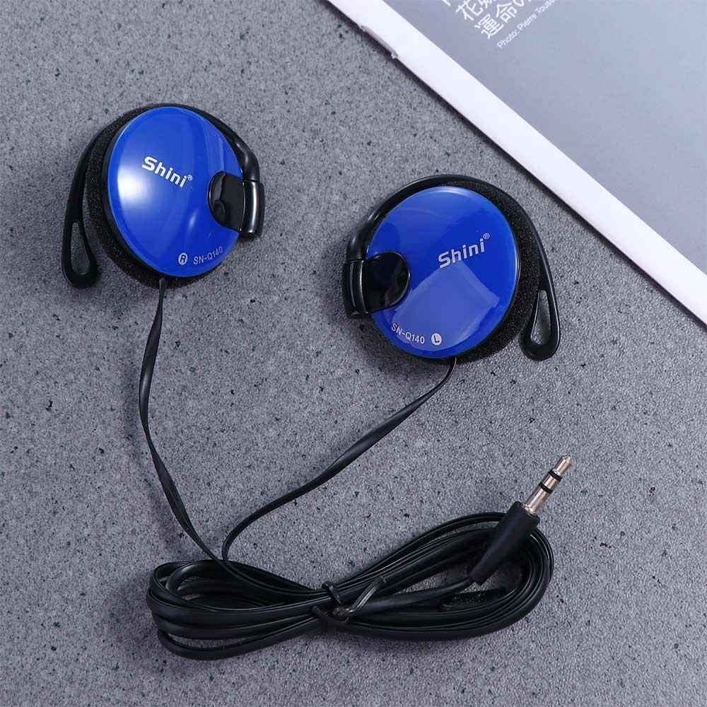 For Phone Stereo Sport 3.5mm Headphone Headset Earphone Ear Hook