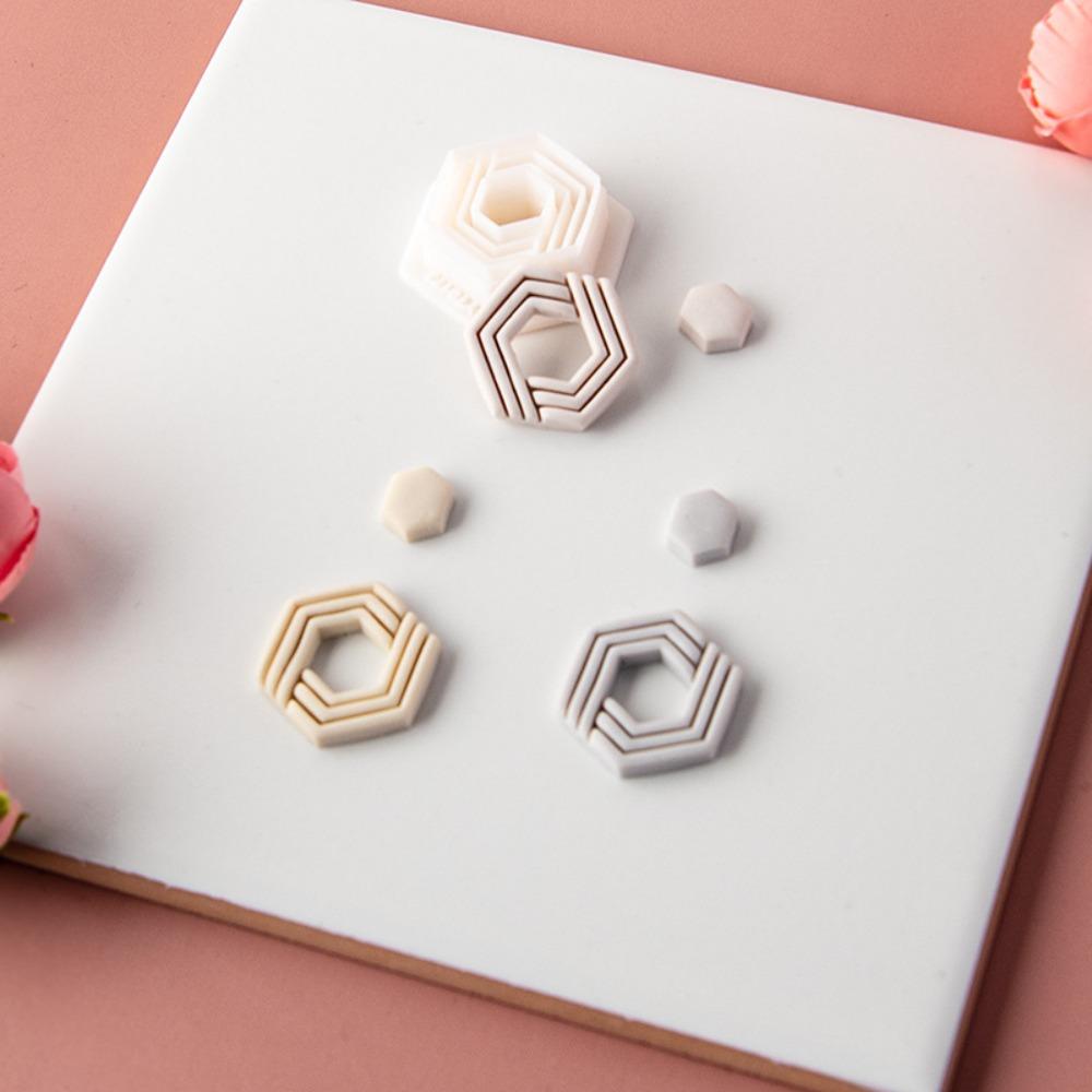 Мягкая керамика, форма для полимерной глины, полые серьги, вырезанная форма, серьги, ювелирные изделия, кулон, изготовление