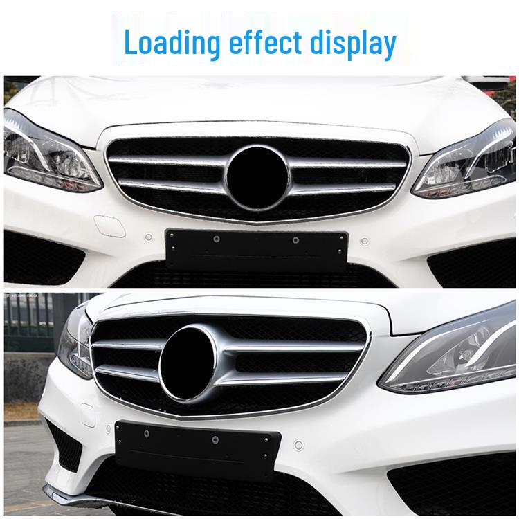Sports Style License Plate Frame for W212 E260L, E300L, E400L