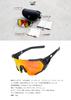 Polarized Sunglasses Road Bike Side Guard Bicycle Polarized Lens Sports Sunglasses UV Protection Lightweight Baseball Mirror Lens [Golix] Men's