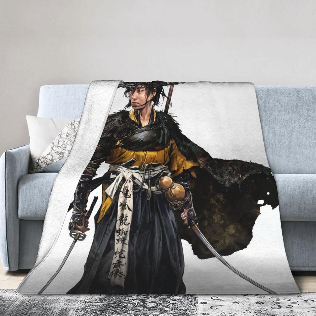 Теплые ОдеялаДетские Взрослые Декоративные Призрак Йотей 2025 Игровое Плед Фланелевое Покрывало Для Домашнего Декора Узор Чехол На Диван