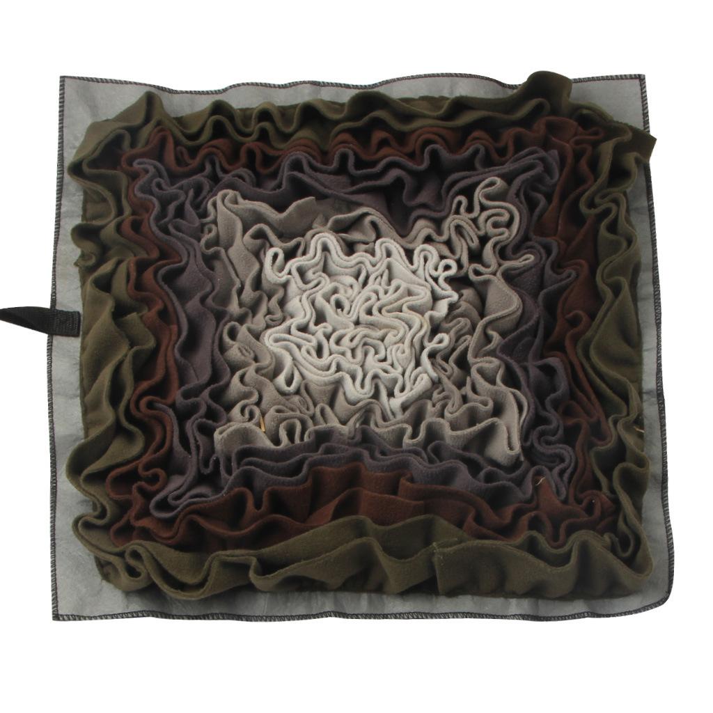 Коврик для собак, нюхательный коврик для домашних животных, коврик против удушья, одеяло для дрессировки кошек, собак, рабочая игрушка для носа, интеллектный коврик для замедления кормления домашних животных