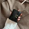 Vintage Mini PU Leather Wallet Women Fashion Korean Short Coin Wallet Card Holder Wallet