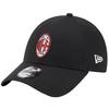 Core 9FORTY AC Milan Cap, Mens Black Cap