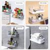 Punch Free Storage Rack Cute Closet Organizer  Bathroom Kitchen Room Living Bracket