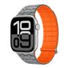 Мягкий силиконовый магнитный ремешок для Apple Watch Ultra 2 49 мм 46 мм 45 мм 44 мм Петля-ремешок для Iwatch Серии 10 9 8 7 SE 6 5 4 Браслет