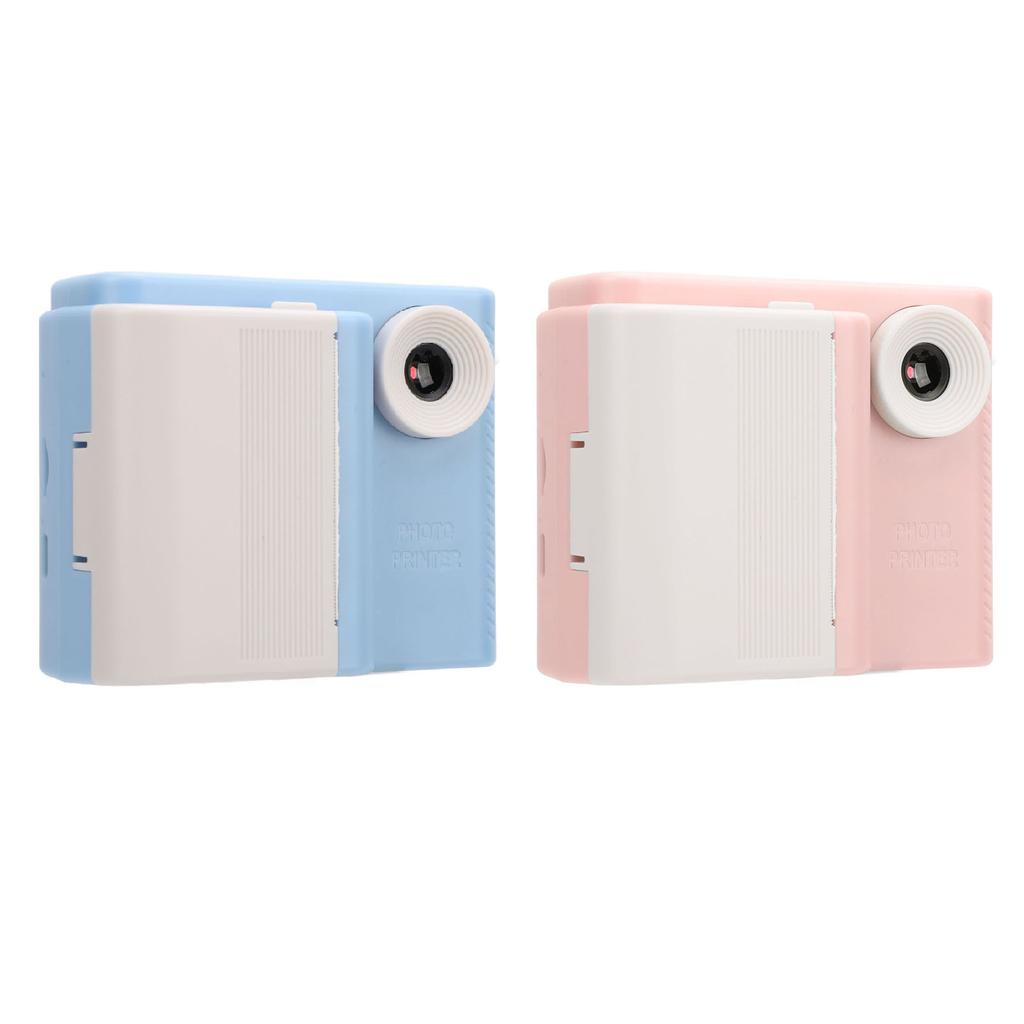 Детская камера для печати с 3 рулонами бумаги для печати HD с двумя объективами фото и видео для уличных игр Pho