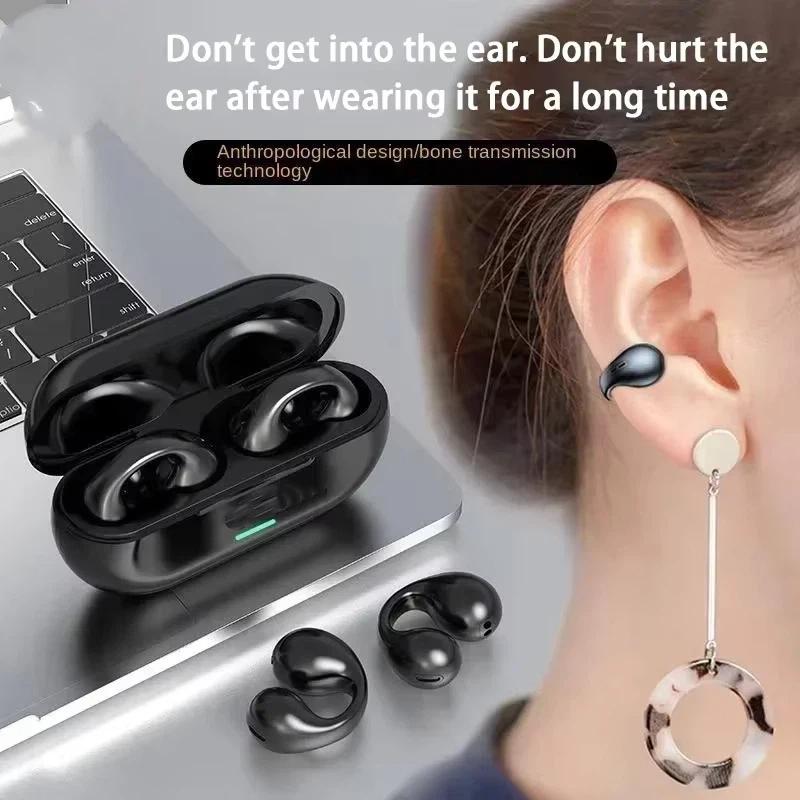 Xiaomi BT12 Wireless Bluetooth Earphones Sound Earcuffs TWS Ear Hook Headset Sport Earbuds For Xiaomi Game Headphones With Mic