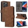 Чехол-книжка для Oukitel P1 из искусственной кожи, полная защита корпуса с [блокировкой RFID], ударопрочный, прочный чехол для телефона в стиле ретро