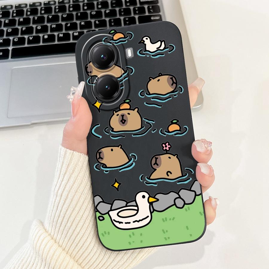 Case for Xiaomi Poco X7 Pro 6.67'' Back Cover Fashion Flower Slim Soft Silicone Funda Xiaomi PocoX7 Pro Shockproof Phone Capa