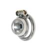 Stainless Steel Men's Chastity Lock CB Lock Penis Cage Cuckold Gay Sex Toys Cock Rings Ball Stretcher Body Bondage
