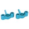 2Pcs RC Metal Steering Knuckles Replacement RC Aluminum Alloy Steering Hub Carrier for JLB 1Celsius10 Truck
