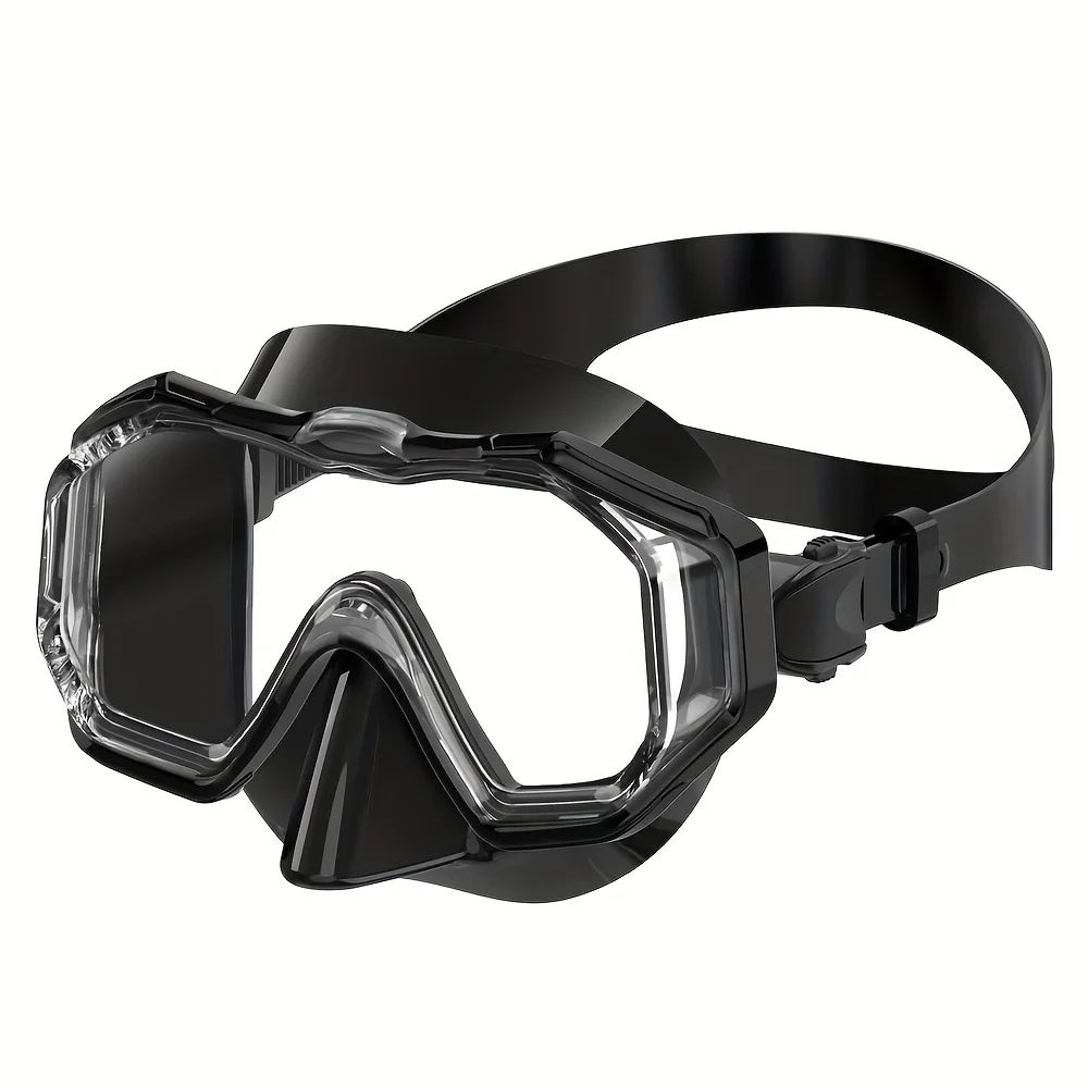 with Nose Cover Child Diving Mask PVC Strap Pool Swim Eyewear Snorkel Swimming Goggles for Youth