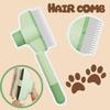 Щетка для удаления шерсти собак Кошка Собака Уход и расчесывание шерсти Длинношерстных животных Удаляет волоски Очистка Купальная щетка Товары для собак