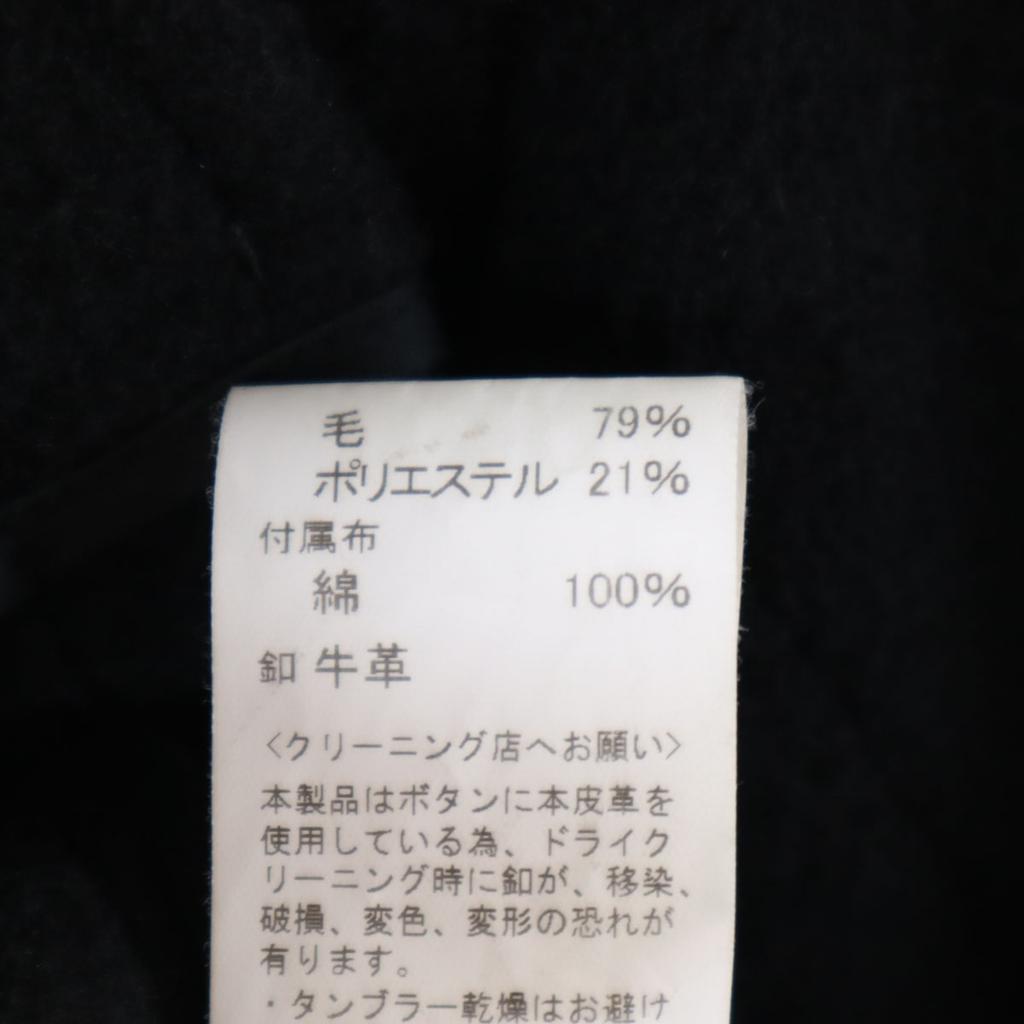 Danton Made In Japan Wool Jacket 38 Black Walnut Button Men's Used