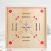 Настольная игра Carrom Классическая ударная и карманная настольная игра с киями, нападающий для взрослых, детей, мальчиков и девочек