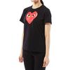 Comme des Garçons PLAY (WMNS) COMME des GARCONS PLAY Футболка Размер L Красное Сердце 'Черный' Женская AZ-T111-051-1