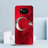 Турция Турецкий флаг Чехол для телефона Для Xiaomi Poco F7 Ultra X5 X6 X7 Pro M7 Redmi 15C 15 13C 13 12C 12 10C 10 10A 9 9C 9A 9T Чехол P