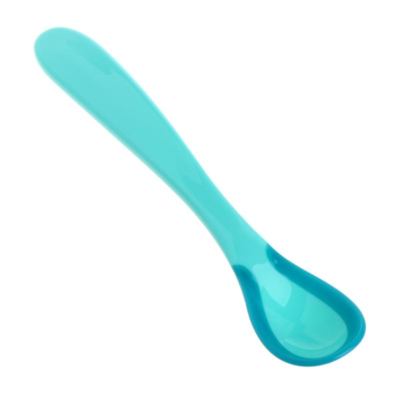 2pcs Baby Food Spoon Anti Scalding Baby Food Spoon Stem