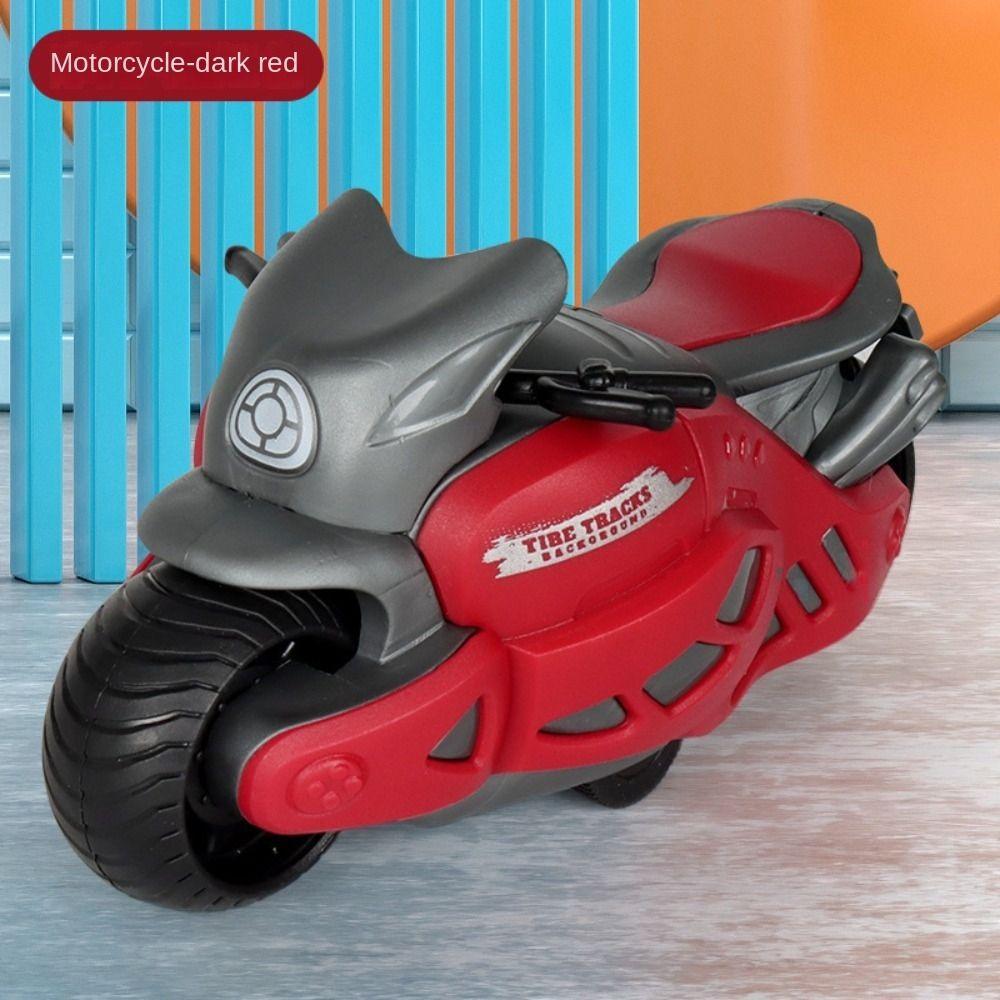 fall resistance Birthday Gift Children Toy Plastic Inertia Car Motorcycle Model Educational Gift