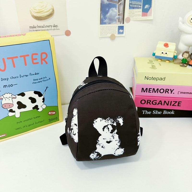 Kindergarten Middle And Small Class Students Schoolbag Cartoon Cute Bear Boys And Girls Backpack Children'S Backpack