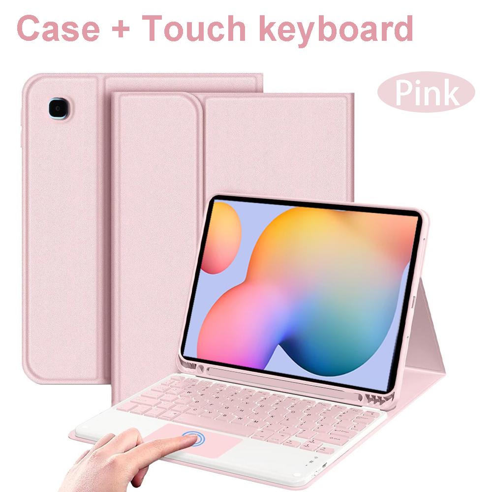 Case for Samsung Tab S6 Lite 10.4 Inch, Bluetooth Keyboard Cover for Galaxy Tab S6 Lite SM-P620/P625/P613/P619/P610/P615/P617