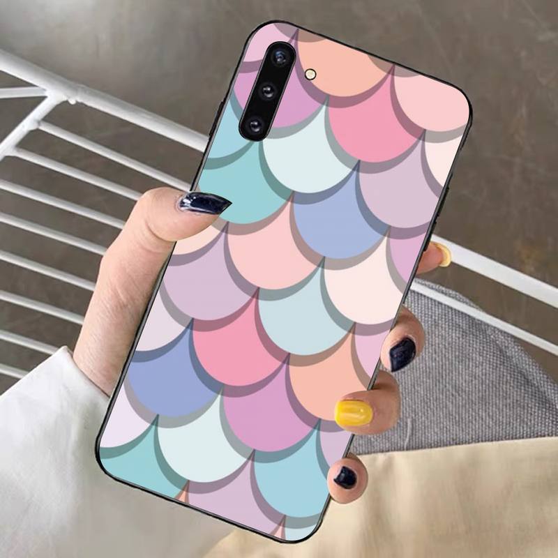 YNDFCNB Mermaid Fish Scale Phone Case for Redmi Note 8 7 9 4 6 Pro Max T X 5A 3 10 Lite Pro