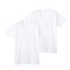 Inner Short Cool Set of M Tops, Sleeve, V-Neck, Milling, 2, Men's, White,