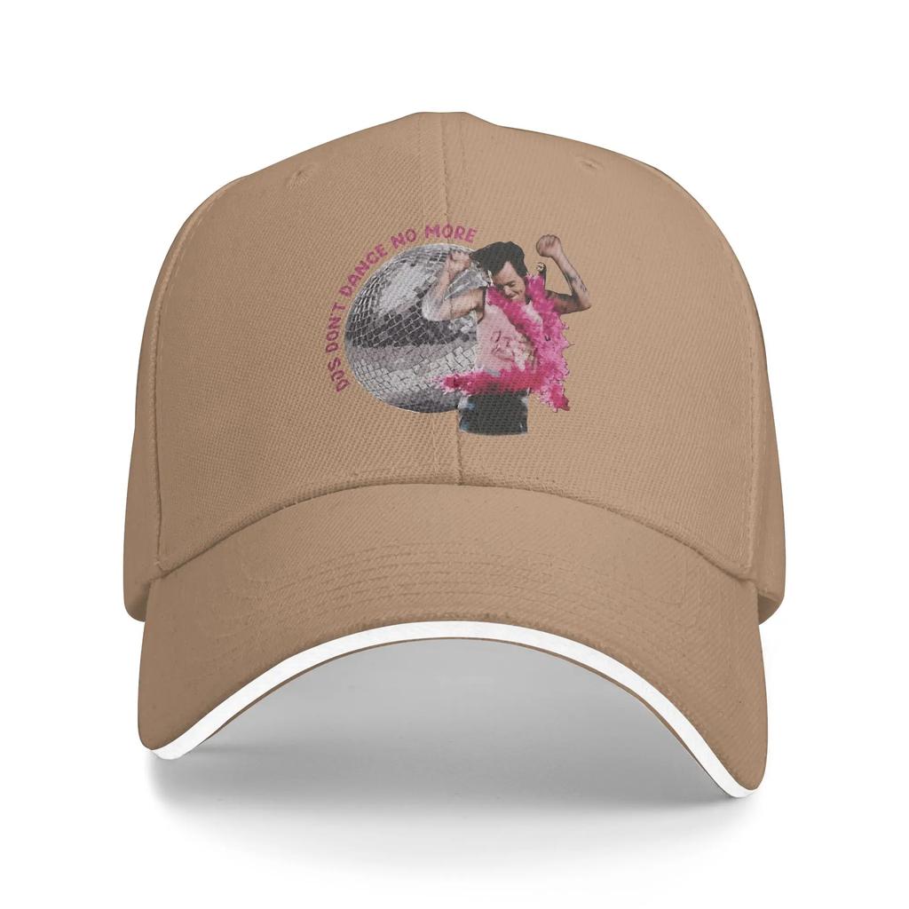 Disco Occasionally Album Harrys Style Baseball Cap Casual Unisex Hip Hop Hats Breathable Print Hiking Fishing Baseball Caps Gift