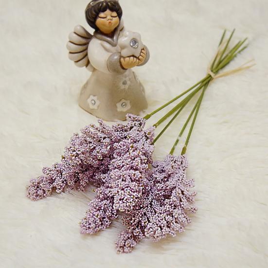 1 букет Искусственный цветок Моделирование растения DIY Свадебная вечеринка Праздничный декор