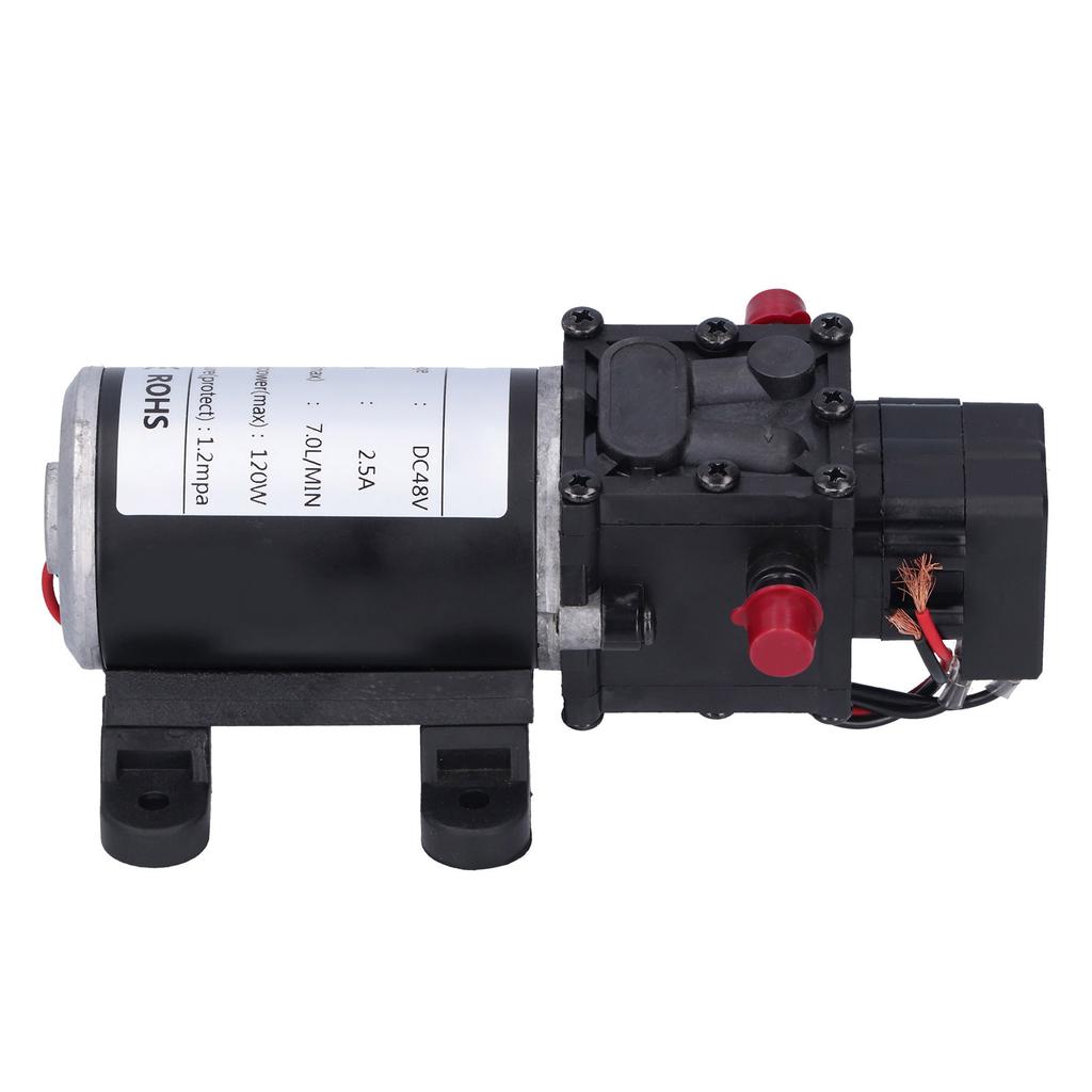 DC48V 120W DC интеллектуальный мембранный насос 7.0L/MIN автоматический распылительный насос высокого давления