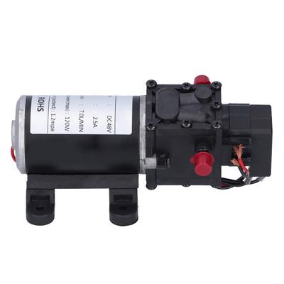 DC48V 120W DC интеллектуальный мембранный насос 7.0L/MIN автоматический распылительный насос высокого давления