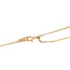 18K Gold Necklace K18 Venetian Chain 45cm Type Adjuster Width [Fairy Kallet] (Pin 0.8mm Approx. 2.2g)