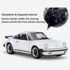 Welly 1/24 1971 Porsche 911 Turbo 3.0 Модель спортивного автомобиля из сплава Металлические литые классические автомобили Модель автомобиля Высокая симуляция Детский подарок