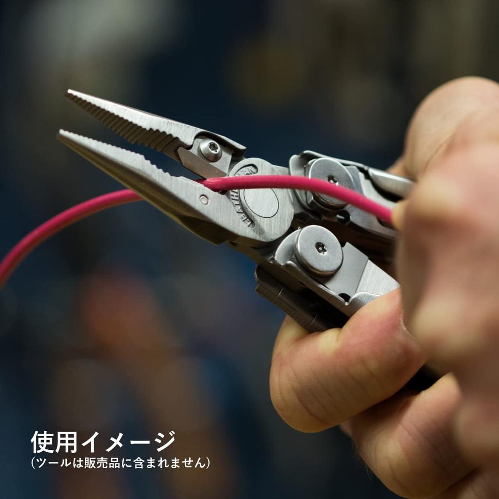 LEATHERMAN Multi Tool 154 см сменный кусачки для проволоки японский LTJ продукт REPWC (Серебряный) [Подлинный продукт]