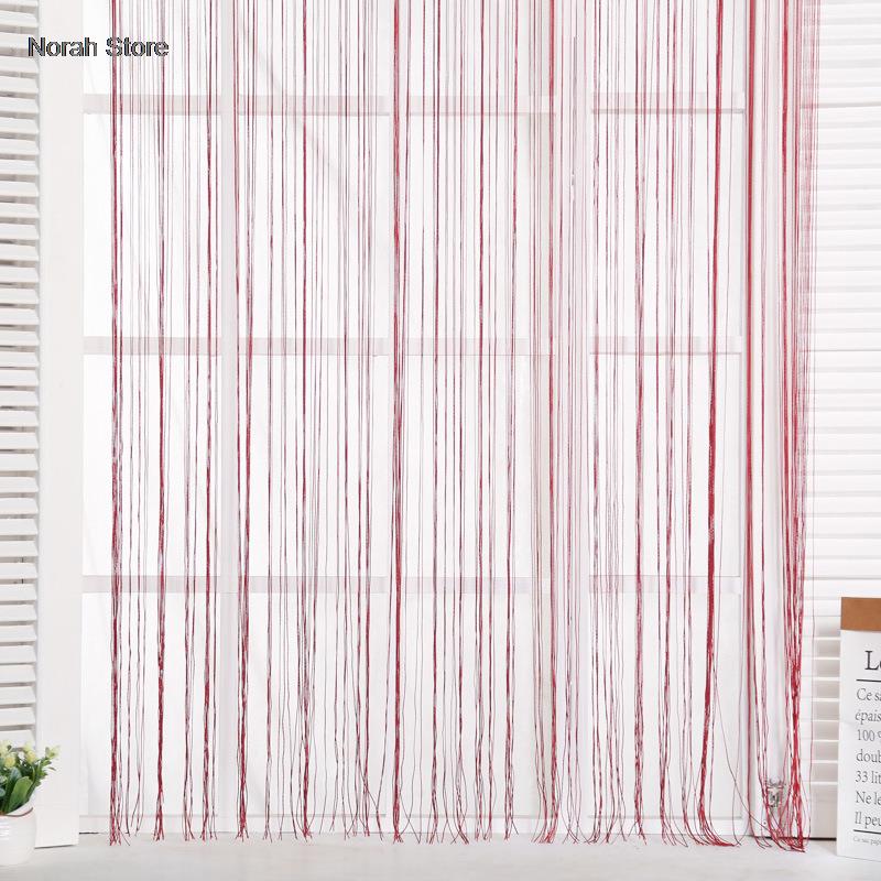 Многоцветные нитяные шторы 1x2 м для двери гостиной, стены, окна, панель с кисточками, шторы для спальни, оконная занавеска, украшение