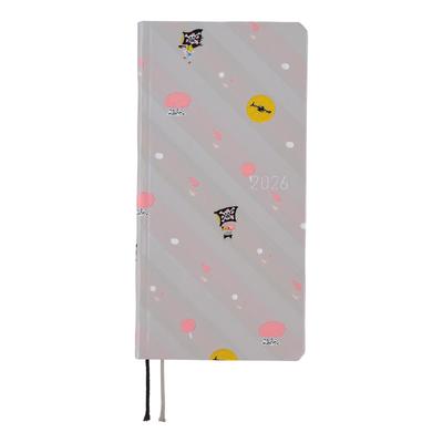 Еженедельник Hobonichi Techo 2026 недели Журнал ONE PIECE/Сакура Хирулука начало в январе Еженедельный планер Еженедельный слева Тонкий вертикальный