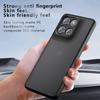 Роскосный матовый противоударный чехол с ощущением кожи для Motorola Moto G86 Power G56 G66J G66Y 5G, ТПУ-рамка, полупрозрачная пластиковая крышка для телефона