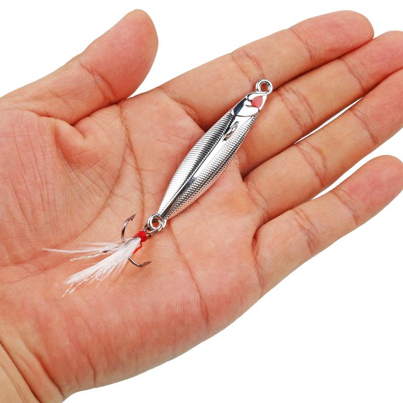 Рыболовные приманки 5 шт. ложка-спиннер приманка для форели морская приманка металлическая приманка рыболовные снасти приманка для морской рыбалки