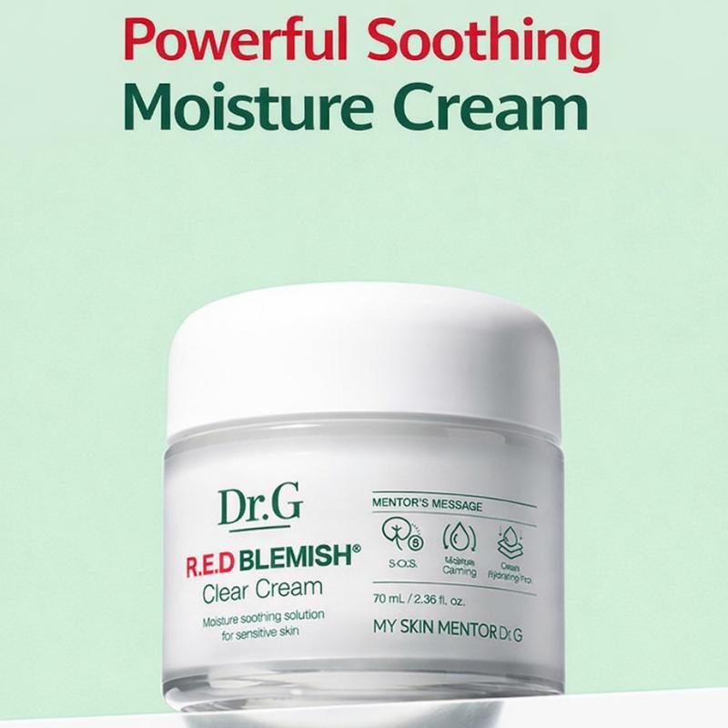 Dr.G Крем для осветления кожи RED Blemish Clear Cream 70 мл, 2 шт. (Увлажняющий успокаивающий раствор для чувствительной кожи)