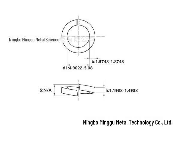8x10x1/4~1-1/2" Оцинкованные Черненые Пружинные Шайбы Гровера, Высокопрочные, Противооткручивающиеся, Стандарты США и Великобритании