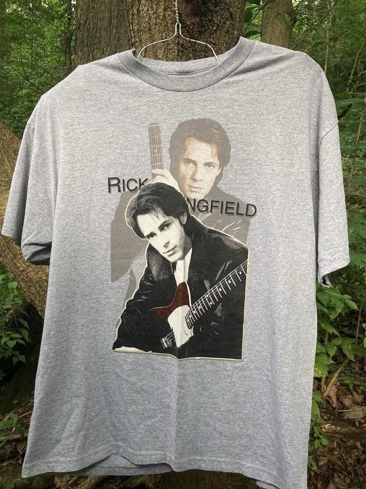 Футболка Rick Springfield Karma Concert Tour Серая Подарок Фанату Унисекс Футболка