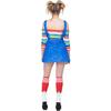 Chucky Womens/Ladies Costume Dress