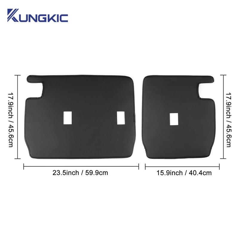 PU Leather Rear Seat Anti-Kick Protective Mat Anti-Dirt Pad For Mini Cooper S Aceman J05 2024-2025 Interior Accessories