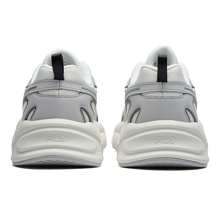 Fila Крылья Ткань Синтетическая кожа Легкие Спортивные Низкие Повседневные Кроссовки Женские кроссовки Белый Серый F12W226118FSA