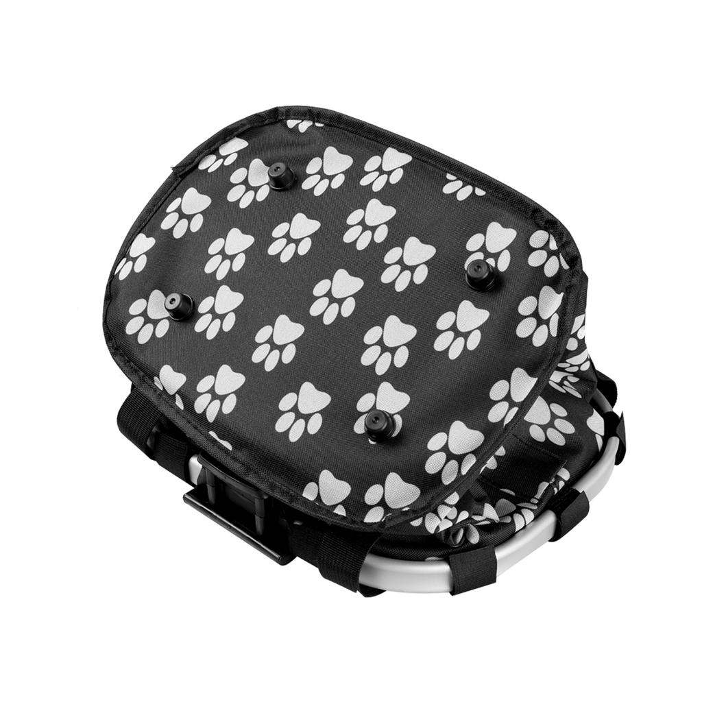 Съемная корзина для велосипеда, передняя сумка для велосипеда, сумка для домашних животных, парусиновая передняя сумка, рама из алюминиевого сплава, корзина для домашних животных