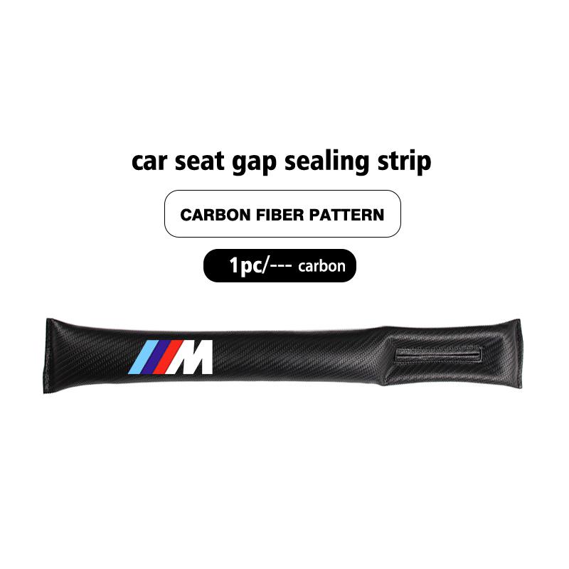 For BMW Car Seat Gap Filler Soft Leather Leak Pads Plug Leak Proof Strip Auto Accessories Performance X1 X3 X5 E39 E46 E90 F20