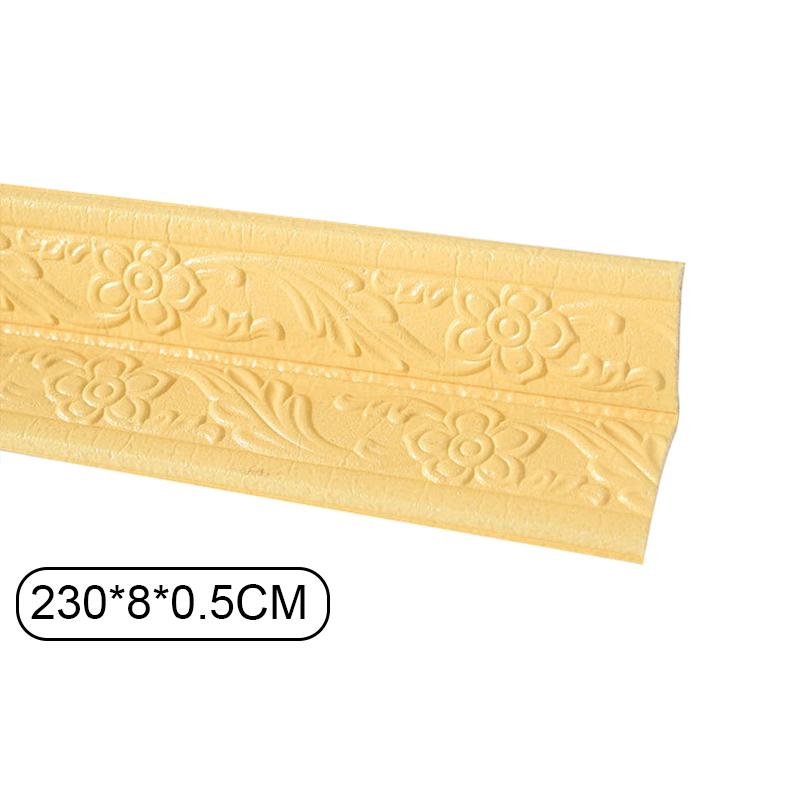 Высокое качество 2,3 м плитка обои граница стены край полосы верхняя угловая линия стены линия талии наклейка